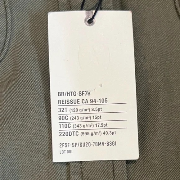 Converse Khaki Belted Denim Women's Romper, Size Small NWT - Picture 8 of 8